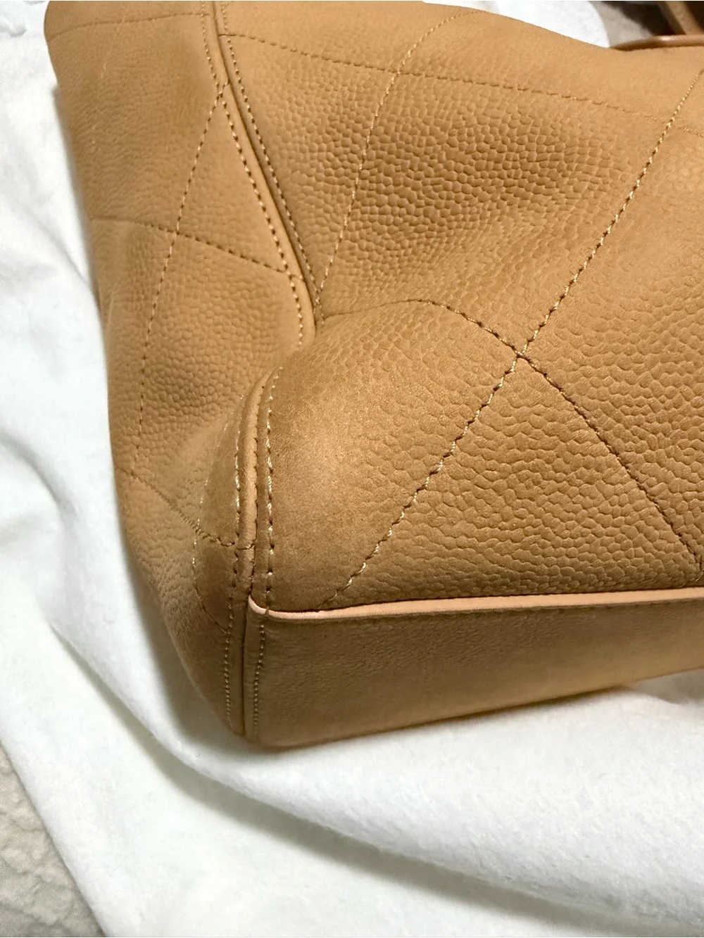 CHANEL Large Beige Shopping Tote